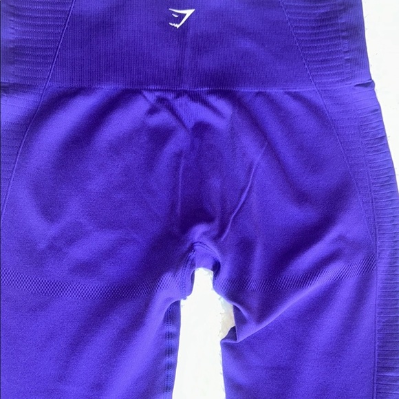 Gymshark Purple Athletic Leggings with Tapered Fit - Picture 10 of 12